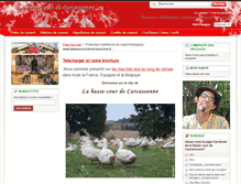 Tablet Screenshot of labassecourdecarcassonne.fr